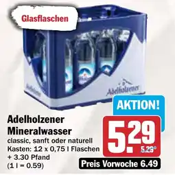AEZ Adelholzener Mineralwasser Angebot