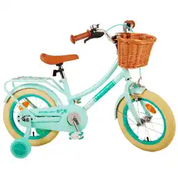 Netto Marken-Discount TPFSports Excellent Kinderfahrrad - Mädchen - 14 Zoll - Rücktritt + Handbremse - Schwarz Angebot