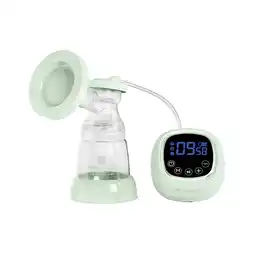Netto Marken-Discount Kikkaboo elektrische Milchpumpe Rhea Nippelset 180ml Flaschenvolumen Touchscreen grün Angebot