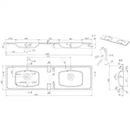 Netto Marken-Discount Badmöbel Geant 180 weiss hochglanz Angebot