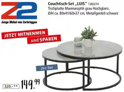 Zurbrüggen Couchtisch-Set ,,LUIS" Angebot
