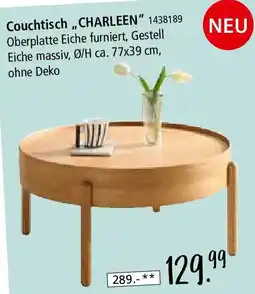 Zurbrüggen Couchtisch ,,CHARLEEN" Angebot