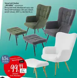 Zurbrüggen Sessel mit Hocker ,,RICARDA" Angebot