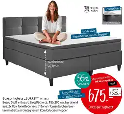 Zurbrüggen Boxspringbett ,,SURREY" Angebot