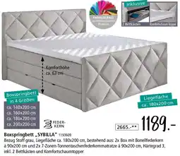 Zurbrüggen Boxspringbett ,,SYBILLA" Angebot