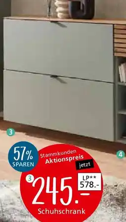 Zurbrüggen Hänge-Schuhschrank breit Angebot