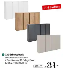 Zurbrüggen XXL-Schuhschrank Angebot