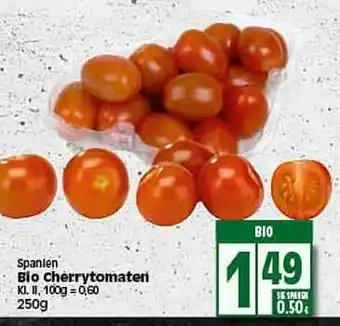 Elli Markt Spanien Bio Cherrytomaten Angebot