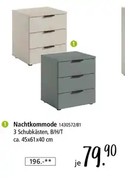 Zurbrüggen xora Nachtkommode Angebot