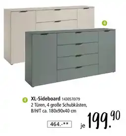 Zurbrüggen xora XL-Sideboard Angebot