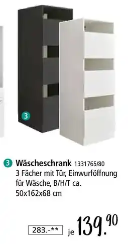 Zurbrüggen xora Wäscheschrank Angebot