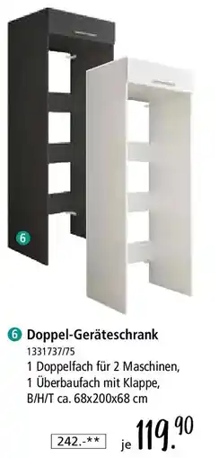 Zurbrüggen xora Doppel-Geräteschrank Angebot