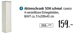 Zurbrüggen Aktenschrank 50H schmal Angebot