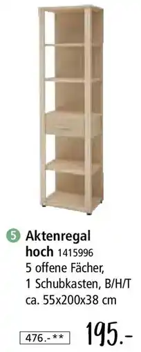 Zurbrüggen Aktenregal hoch Angebot