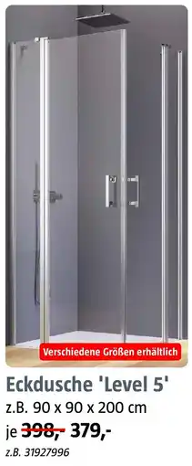 Bauhaus Eckdusche 'Level 5' Angebot