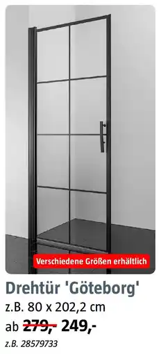 Bauhaus Camargue Drehtür 'Göteborg' Angebot