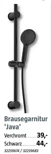 Bauhaus Camargue Brausegarnitur 'Java' Angebot