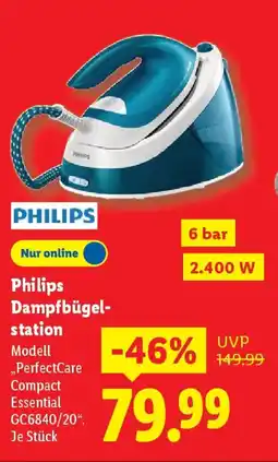 Lidl Philips Dampfbügelstation Angebot