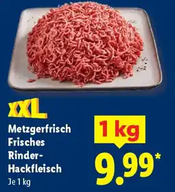 Lidl Metzgerfrisch Frisches Rinder- Hackfleisch Angebot