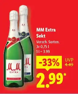 Lidl MM Extra Sekt Angebot