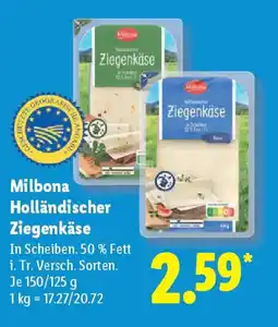 Lidl Milbona Holländischer Ziegenkäse Angebot