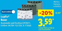 Lidl Lupilu Boxer Angebot
