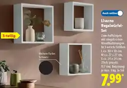 Lidl Livarno Regalwürfel Set Angebot