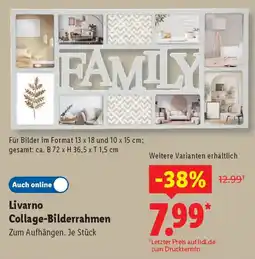 Lidl Livarno Collage-Bilderrahmen Angebot