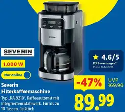 Lidl Severin Filterkaffeemaschine Angebot