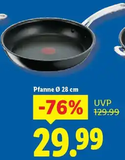 Lidl Tefal Pfanne Ø 28 cm Angebot