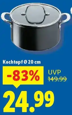 Lidl Tefal Kochtopf Ø 20 cm Angebot