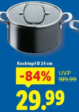 Lidl Tefal Kochtopf Ø 24 cm Angebot