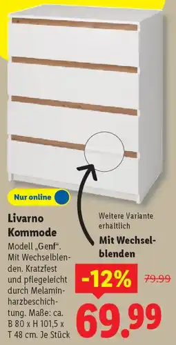 Lidl Livarno Kommode Angebot