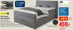 Lidl Sun Garden Boxspringbett Angebot