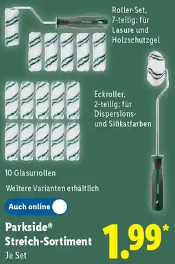 Lidl Parkside Streich-Sortiment Angebot