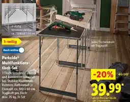 Lidl Parkside Multifunktionstisch-Set Angebot