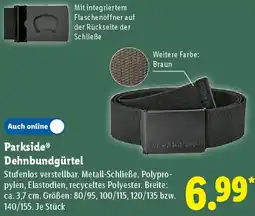 Lidl Parkside Dehnbundgürtel Angebot