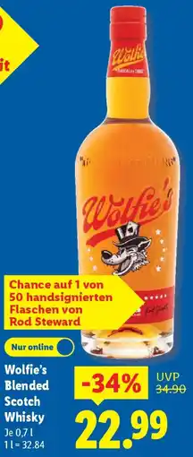 Lidl Wolfie's Blended Scotch Whisky Angebot