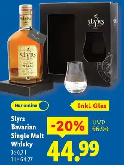 Lidl Slyrs Bavarian Single Malt Whisky Angebot