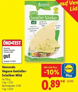 Lidl Vemondo Vegane Genießer Scheiben Mild Angebot