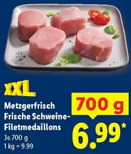 Lidl Metzgerfrisch Frische Schweine Filetmedaillons Angebot