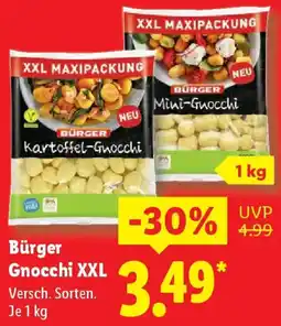 Lidl Bürger Gnocchi XXL Angebot