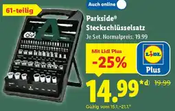 Lidl Parkside Steckschlüsselsatz Angebot