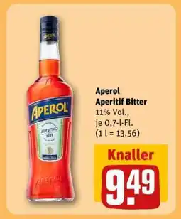 REWE Aperol Aperitif Bitter Angebot