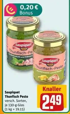 REWE Saupiquet Thunfisch Pesto Angebot