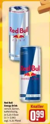 REWE Red Bull Energy Drink Angebot