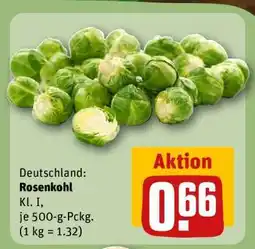 REWE Rosenkohl Angebot