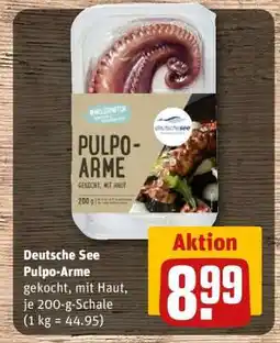 REWE Deutsche See Pulpo Arme Angebot