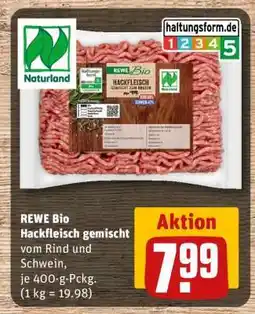 REWE REWE Bio Hackfleisch gemischt Angebot