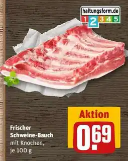 REWE Frischer Schweine-Bauch Angebot